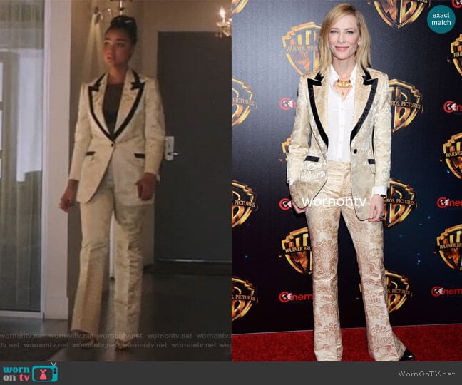 by Gucci Pre-fall 2018 Collection worn by Kat Edison (Aisha Dee) on The Bold Type