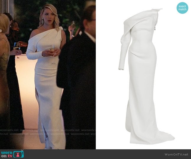 Maticevski Mystery Gown worn by Samantha Wheeler (Katherine Heigl) on Suits
