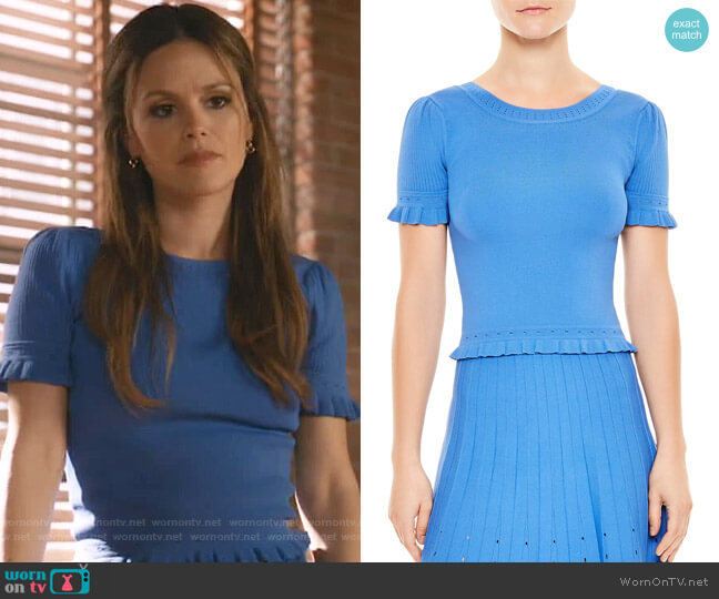 Sandro Quincy Sweater worn by Samantha Swift (Rachel Bilson) on Take Two