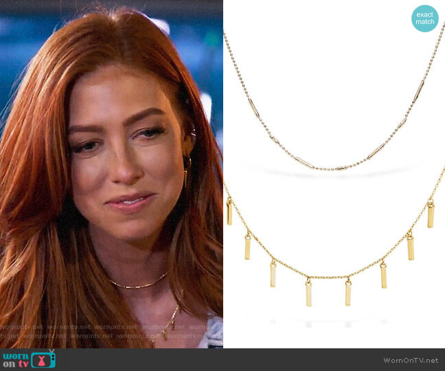 Uncommon James Ready to Mingle Necklace worn by Shannon Ford on Very Cavallari