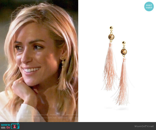 Uncommon James Strawberry Fields Earrings worn by Kristin Cavallari on Very Cavallari