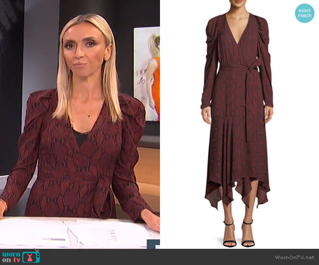 ALC Tianna Dress worn by Giuliana Rancic on E! News