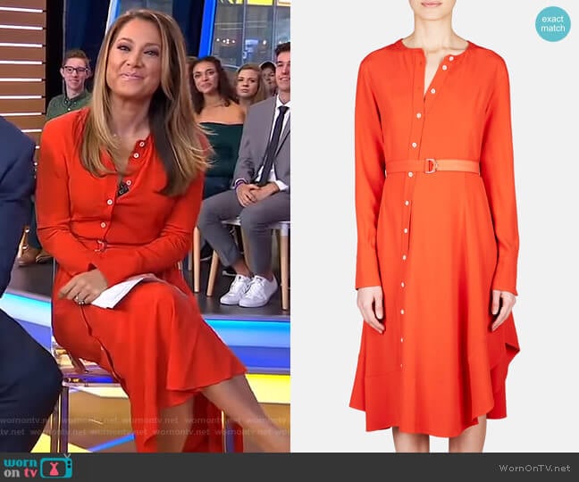 Altuzarra Baelle Dress worn by Ginger Zee on Good Morning America