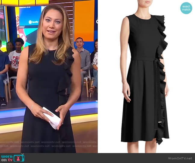 Altuzarra Lavinia Dress worn by Ginger Zee on Good Morning America