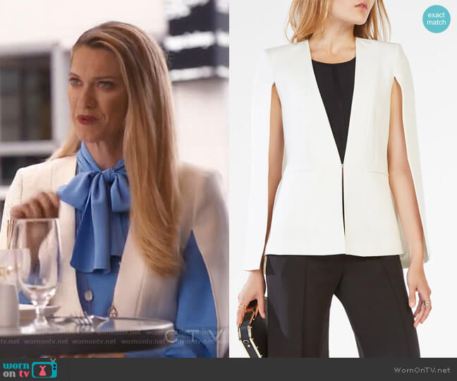 Bcbgmaxazria Upas Cape worn by Sydney (Heather Doerksen) on Take Two