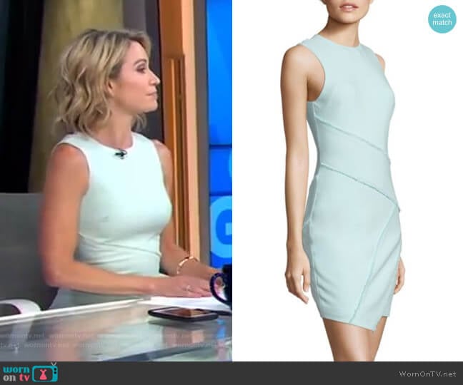 Cinq à Sept Josie Dress in Aruba worn by Amy Robach on Good Morning America