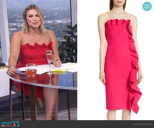 Cinq a Sept Marcy Dress worn by Carissa Loethen Culiner on E! News