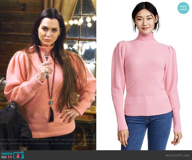 Frame Voluminous Sweater worn by D’Andra Simmons on The Real Housewives of Dallas