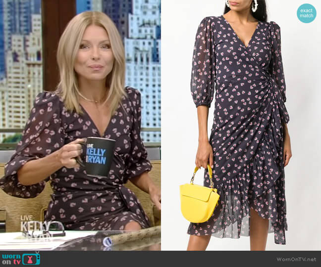 Ganni Tilden Dress worn by Kelly Ripa on Live with Kelly and Mark