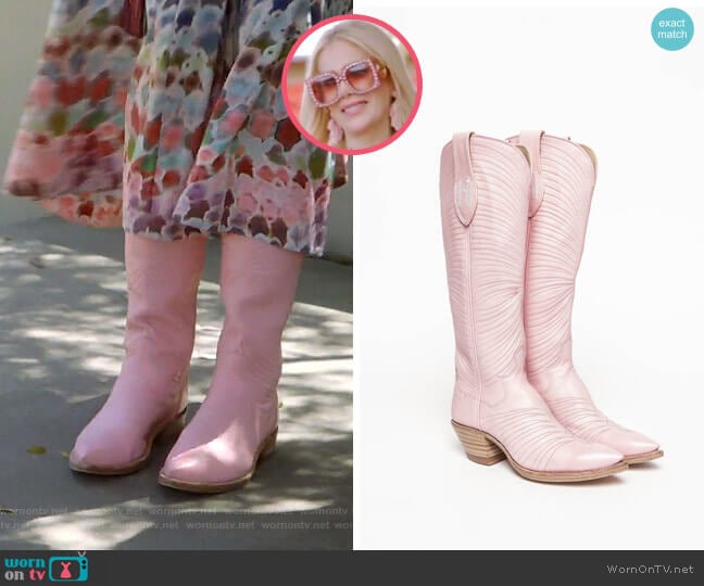 Hadleigh's Punk Boots worn by Kameron Westcott on The Real Housewives of Dallas