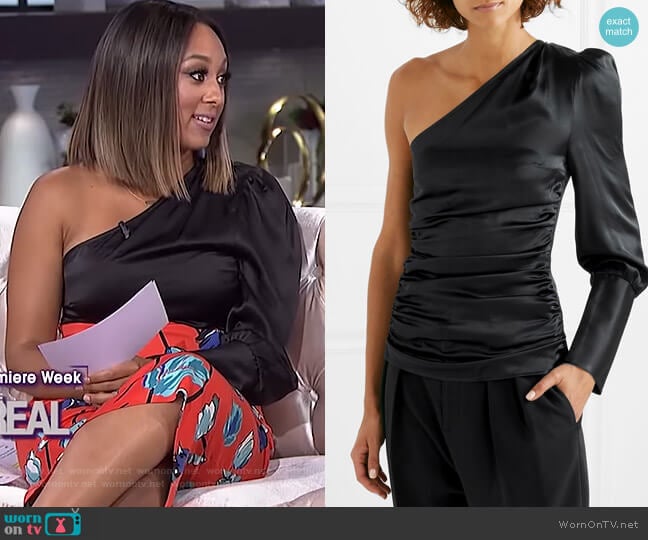 Maggie Marilyn A Little After Ten top worn by Tamera Mowry on The Real