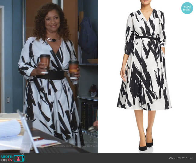 Weekend Max Mara Cartone Dress worn by Catherine Avery (Debbie Allen) on Greys Anatomy