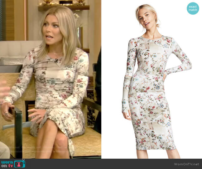 Preen By Thornton Bregazzi Sophie Dress worn by Kelly Ripa on Live with Kelly and Mark