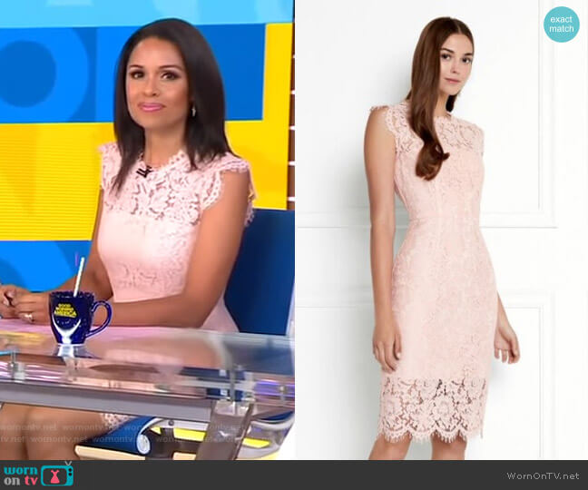 Rachel Zoe Suzette Dress worn by Adrienne Bankert on Good Morning America