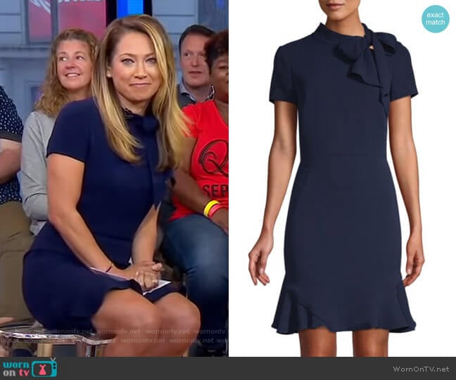 Shoshanna Bosher Dress worn by Ginger Zee on Good Morning America