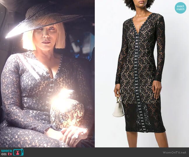 Stella McCartney Lace Fitted Midi Dress worn by Giselle (Nicole Ari Parker) on Empire