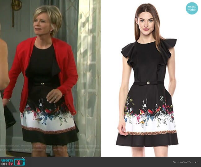 Ted Baker Shaelin Dress worn by Kayla Brady (Mary Beth Evans) on Days of our Lives