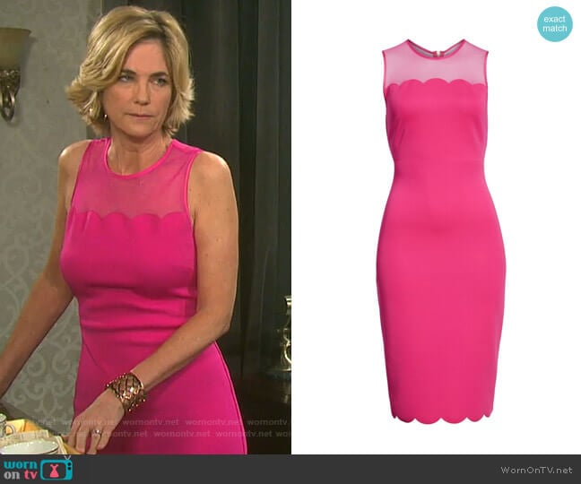Ted Baker Clowva Dress worn by Eve Donovan (Kassie DePaiva) on Days of our Lives