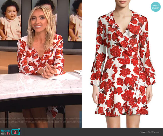 The Kooples Hortensia Floral Dress worn by Giuliana Rancic on E! News