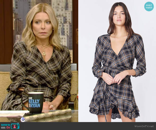 Veronica Beard Farlow Dress worn by Kelly Ripa on Live with Kelly and Mark