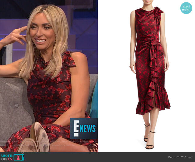 Cinq a Sept Nannon Dress worn by Giuliana Rancic on E! News