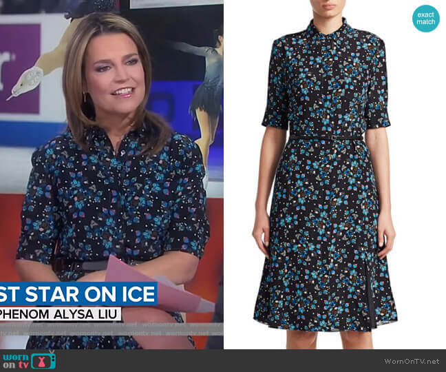 Altuzarra Kieran Dress worn by Savannah Guthrie on Today