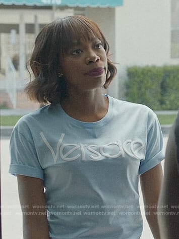 Molly’s Versace tee on Insecure