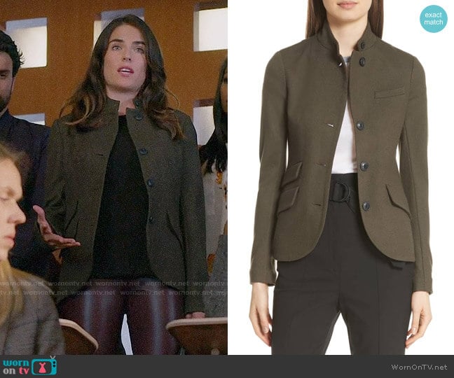 Rag and Bone Slade Blazer worn by Laurel Castillo (Karla Souza) on How to Get Away with Murder