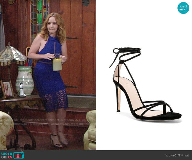 Raye Emerson Heel worn by Mariah Copeland (Camryn Grimes) on The Young and the Restless