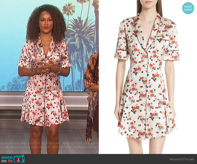 ALC Ruthie Dress worn by Eve on The Talk