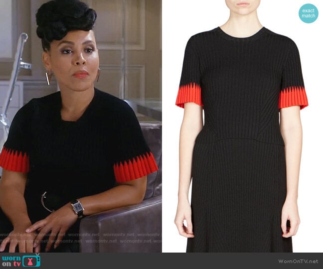 Alexander McQueen Ribbed Crop Top worn by Tegan Price (Amirah Vann) on How to Get Away with Murder