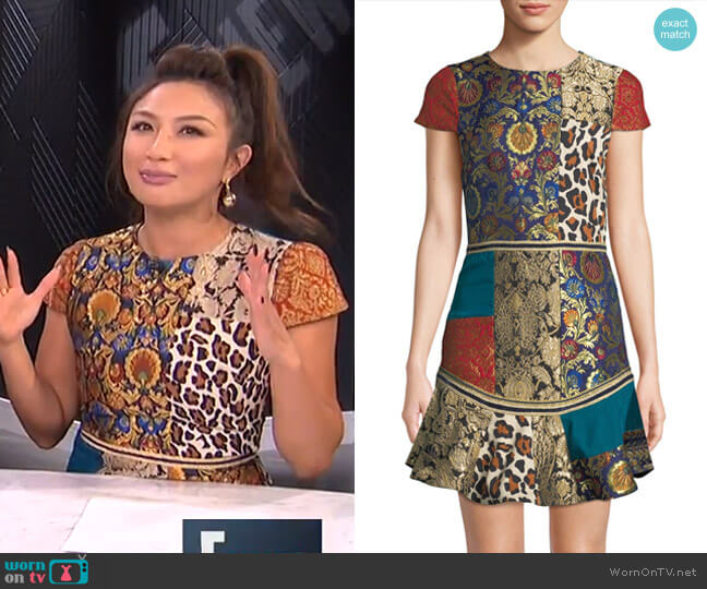 Alice + Olivia Rapunzel Dress worn by Jeannie Mai on E! News