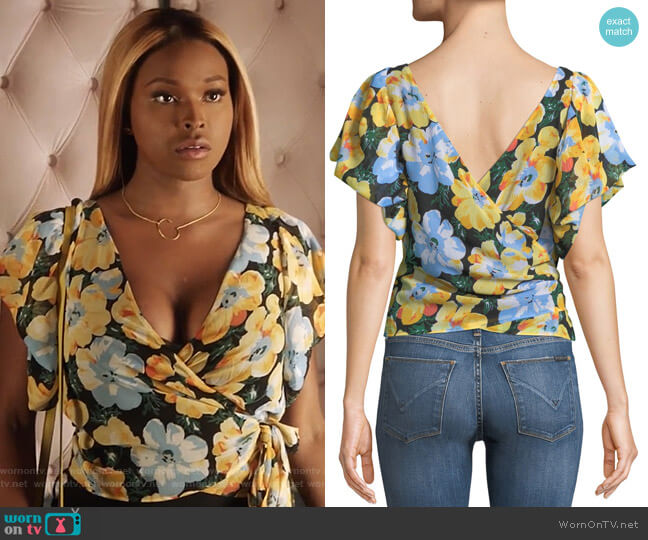 Club Monaco Gussie Top worn by Cotton (Amiyah Scott) on Star