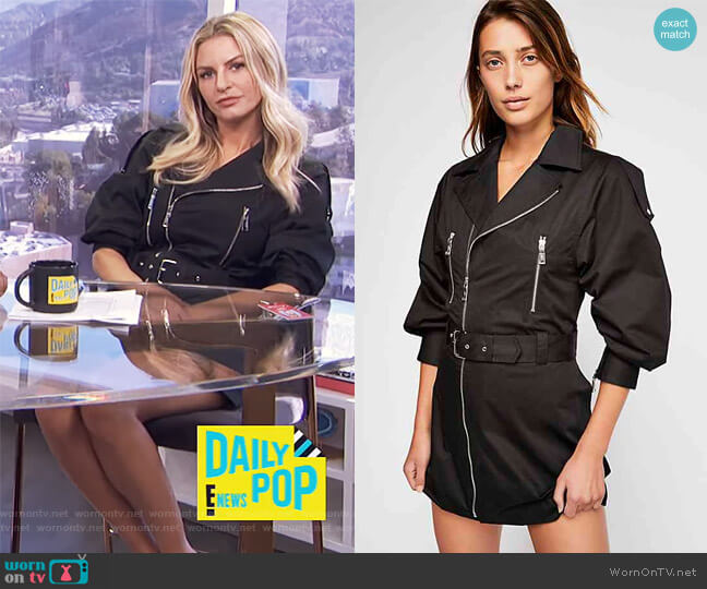 Free People Moto Dress worn by Morgan Stewart on E! News
