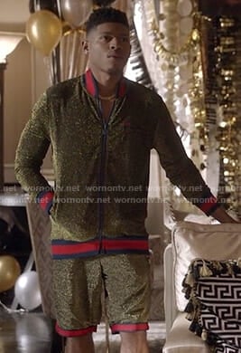 Hakeem’s lame track jacket and shorts on Empire