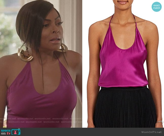 Juan Carlos Obando Vermont Top worn by Cookie Lyon (Taraji P. Henson) on Empire