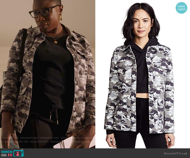 L'Agence Cromwell Military Jacket worn by Henrietta Wilson (Aisha Hinds) on 9-1-1