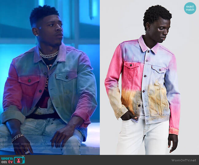 Levi's Trucker Jacket worn by Hakeem Lyon (Bryshere Y. Gray) on Empire