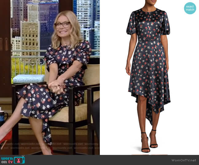 Milly Cynthia Dress worn by Kelly Ripa on Live with Kelly and Mark