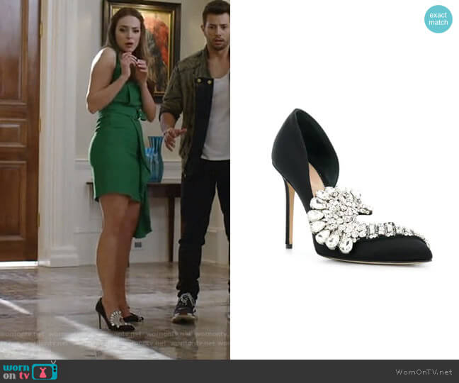 Paula Cademartori Iris Opulence worn by Fallon Carrington (Elizabeth Gillies) on Dynasty