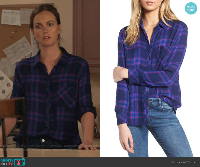 Rails Hunter Shirt worn by Angie (Leighton Meester) on Single Parents