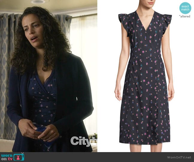 Rebecca Taylor Farren Dress worn by Grace Stone (Athena Karkanis) on Manifest