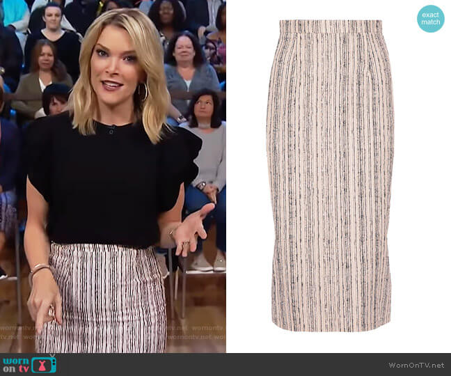 Roland Mouret Norley Skirt worn by Megyn Kelly on Today