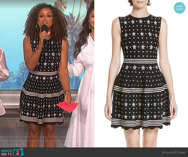 Ted Baker Mariae Star Dress worn by Eve on The Talk