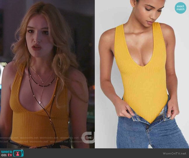 Urban Outfitters From Under Marley Bodysuit worn by Kirby Anders (Maddison Brown) on Dynasty