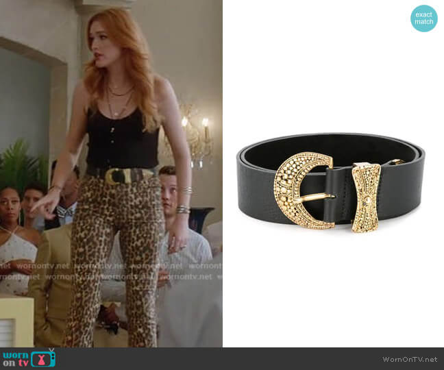 B-Low The Belt Wide Shaped Belt worn by Kirby Anders (Maddison Brown) on Dynasty