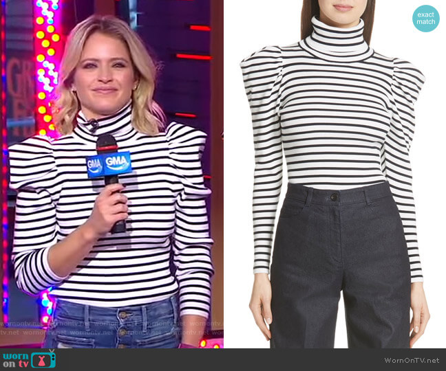 ALC Baker Sweater worn by Sara Haines on Good Morning America
