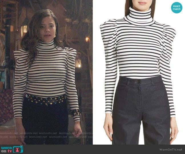 A.L.C. Baker Sweater worn by Maggie Vera (Sarah Jeffery) on Charmed