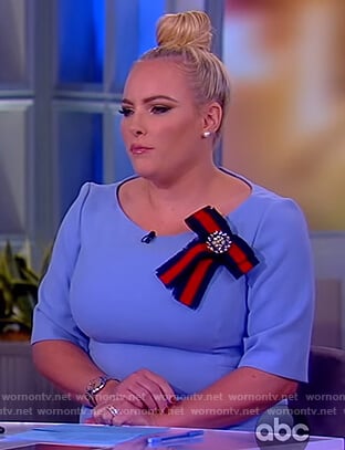 Meghan’s blue sheath dress on The View