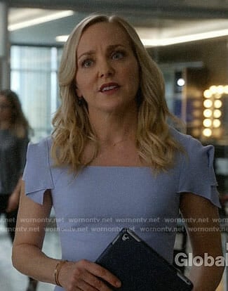 Marissa’s light blue dress on Bull